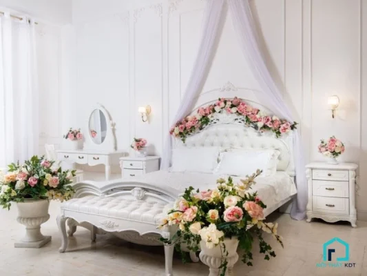 Hoa decol phòng cưới- Hoa tươi