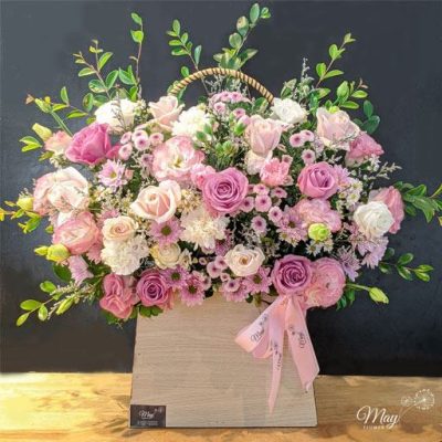 hoa chúc mừng lễ